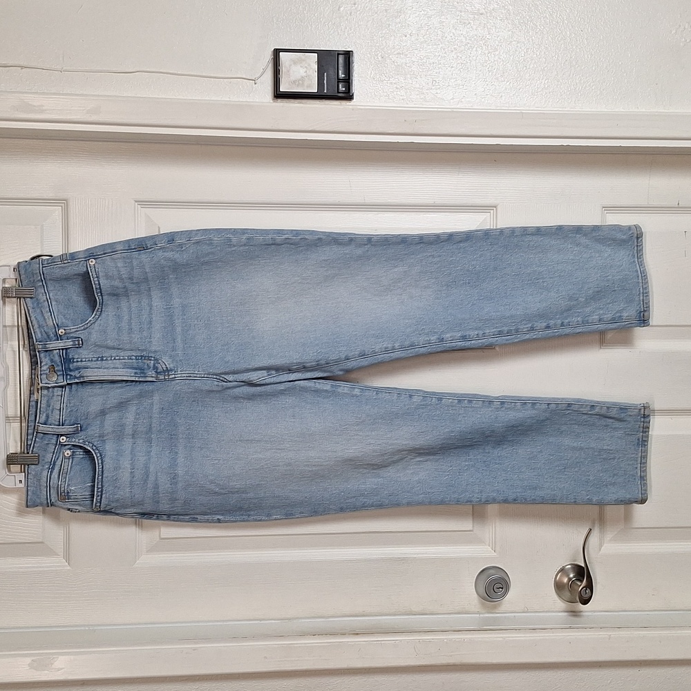 Madewell The Curvy Perfect Vintage Jeans light wash denim Women 29